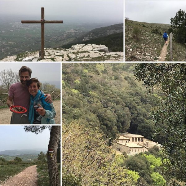 De Assise à Spello par le Mont Subasio