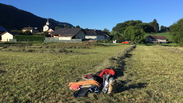 Bivouac à Villard d'Héry