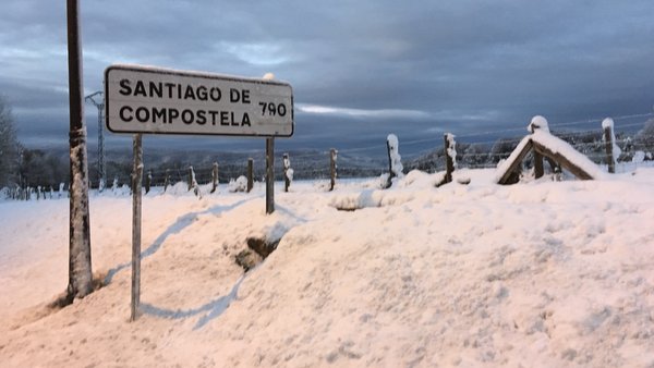 Roncevaux sous la neige