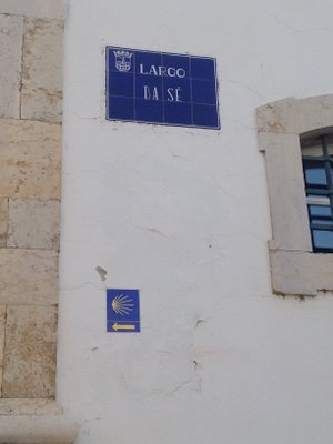 Coquille à Faro, face à la cathédrale