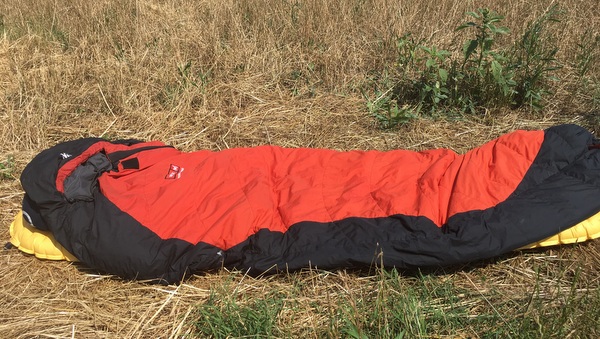 Mon matériel de bivouac : matelas, sac de couchage, sursac de bivouac