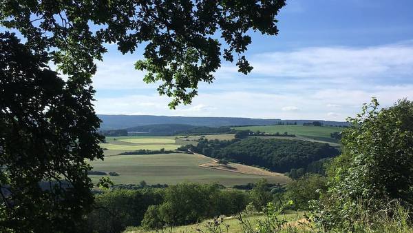 Eifel : le paysage peu avant Prüm