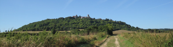 La Colline de Vézelay vue dAsquins