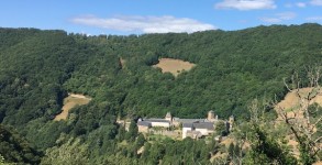 Vue sur l'Abbaye de Bonneval